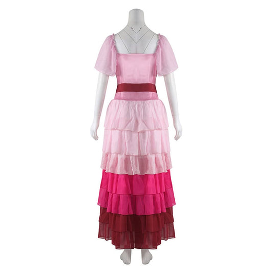 Harry Potter 4 Hermione Granger Robe Rose Cosplay Costume