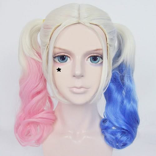 Suicide Squad Harley Quinn Cosplay Perruque Nouvelle