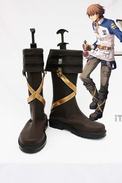 The Legend of Heroes Zero No Kiseki Lloyd Cosplay Chaussures