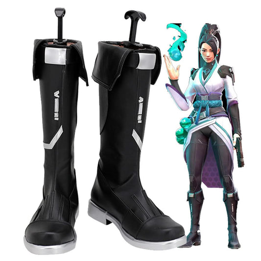 Valorant Sage Cosplay Chaussures