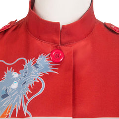 Adulte Bosozoku Kimono Rouge Japanese Uniforme Cosplay Costume
