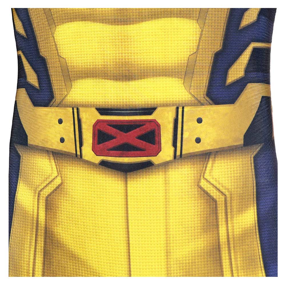 Adulte James Howlett Combinaison Sans Manche Cosplay Costume