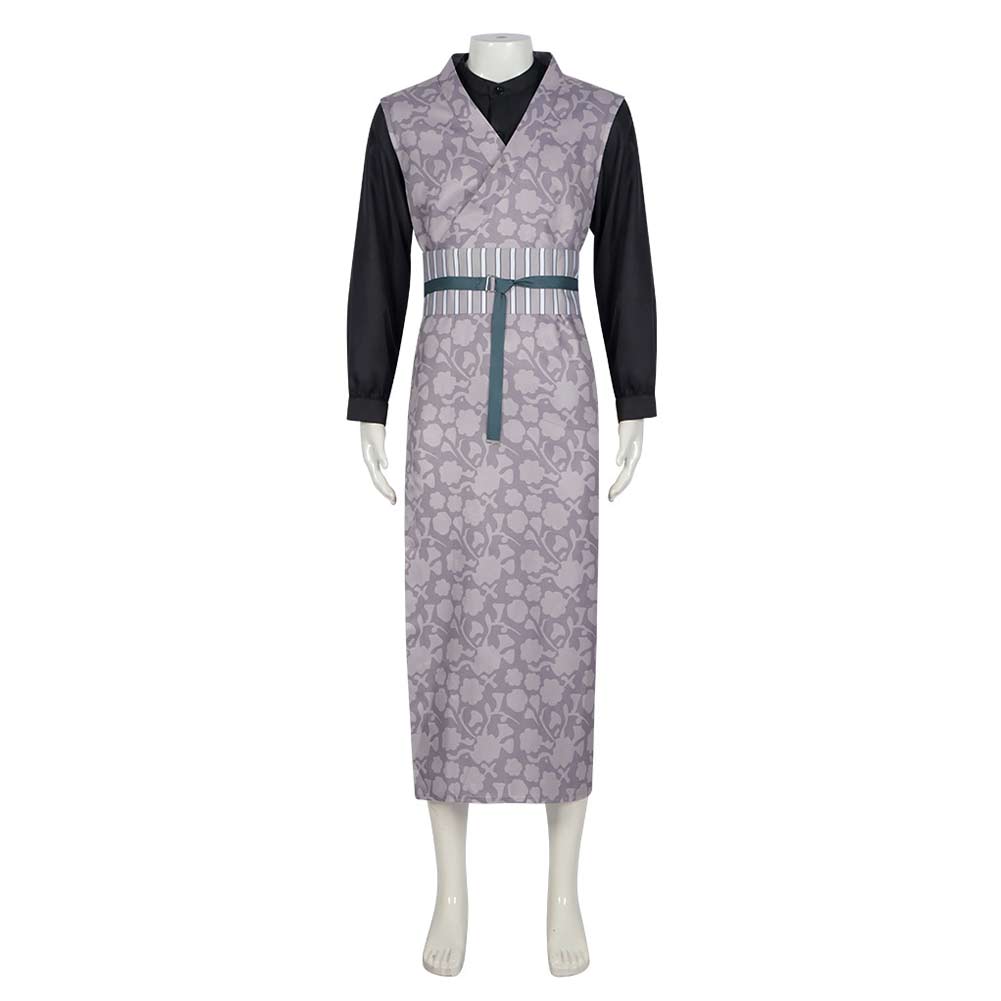 Anime Kimetsu No Yaiba  Shinazugawa Genya Tenue Violet Cosplay Costume