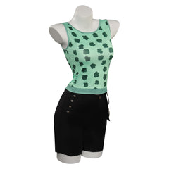 Anime One Piece Nami Vert Veste Femme Cosplay Costume