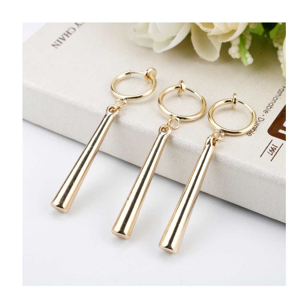  Anime One Piece Roronoa Zoro 3 Clips d'Oreille Cosplay Accessoire
