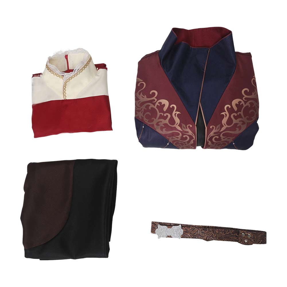 Baldur's Gate Astarion Médiéval Cosplay Costume