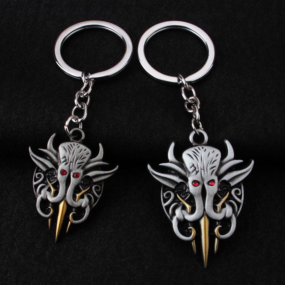 Baldur's Gate Illithid Porte-clés+Collier Accessoire 