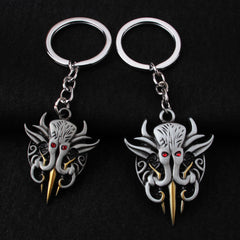 Baldur's Gate Illithid Porte-clés+Collier Accessoire 