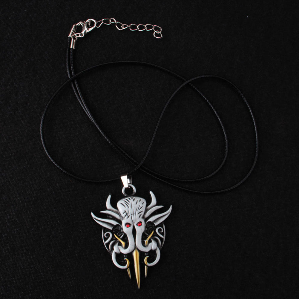 Baldur's Gate Illithid Porte-clés+Collier Accessoire 