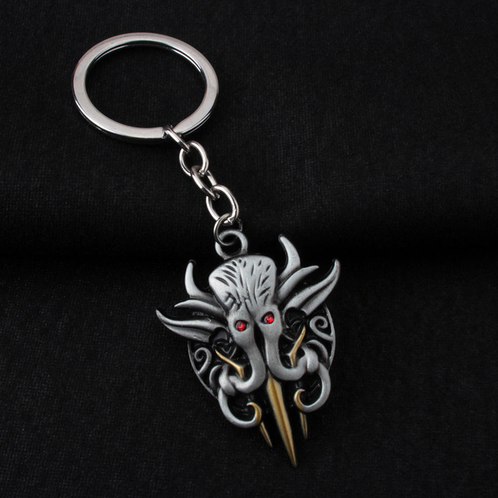 Baldur's Gate Illithid Porte-clés+Collier Accessoire 
