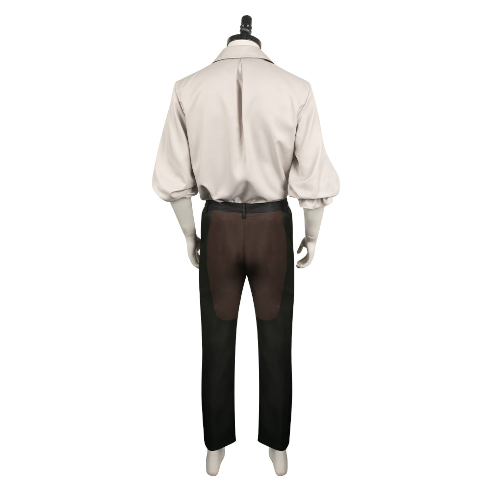 Baldur‘s Gate Astarion Tenue de Chemise Médiévale Cosplay Costume
