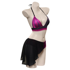 League of Legends Jinx Maillot De Bain Cosplay Costume - Cossky