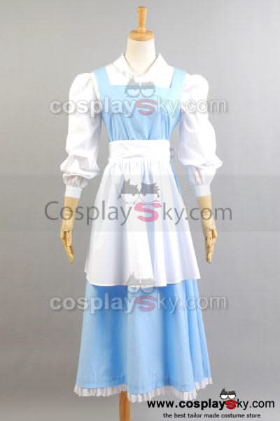 La Belle et la bête Belle Robe Cosplay Costume