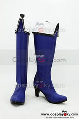 Beyond the Boundary Mitsuki Nase Cosplay Chaussures Bleu