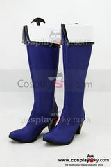 Beyond the Boundary Mitsuki Nase Cosplay Chaussures Bleu