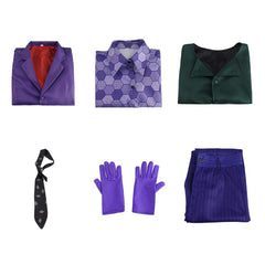 The Dark Knight Heath Ledger Joker Tenue Complete Cosplay Costume