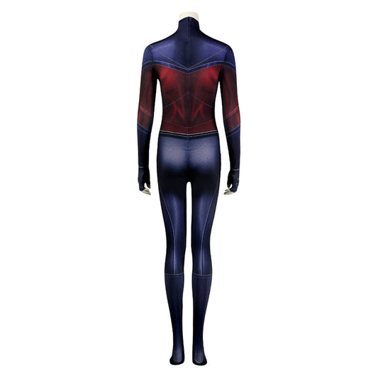 Captain Marvel Carol Danvers Combinaison Cosplay Costume