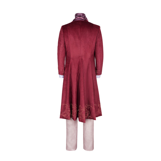 Charlie and the Chocolate Factory Willy Wonka Cosplay Costume