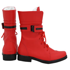 Final Fantasy VII Remake Tifa Lockhart Botte Halloween Carnaval Cosplay Chaussures