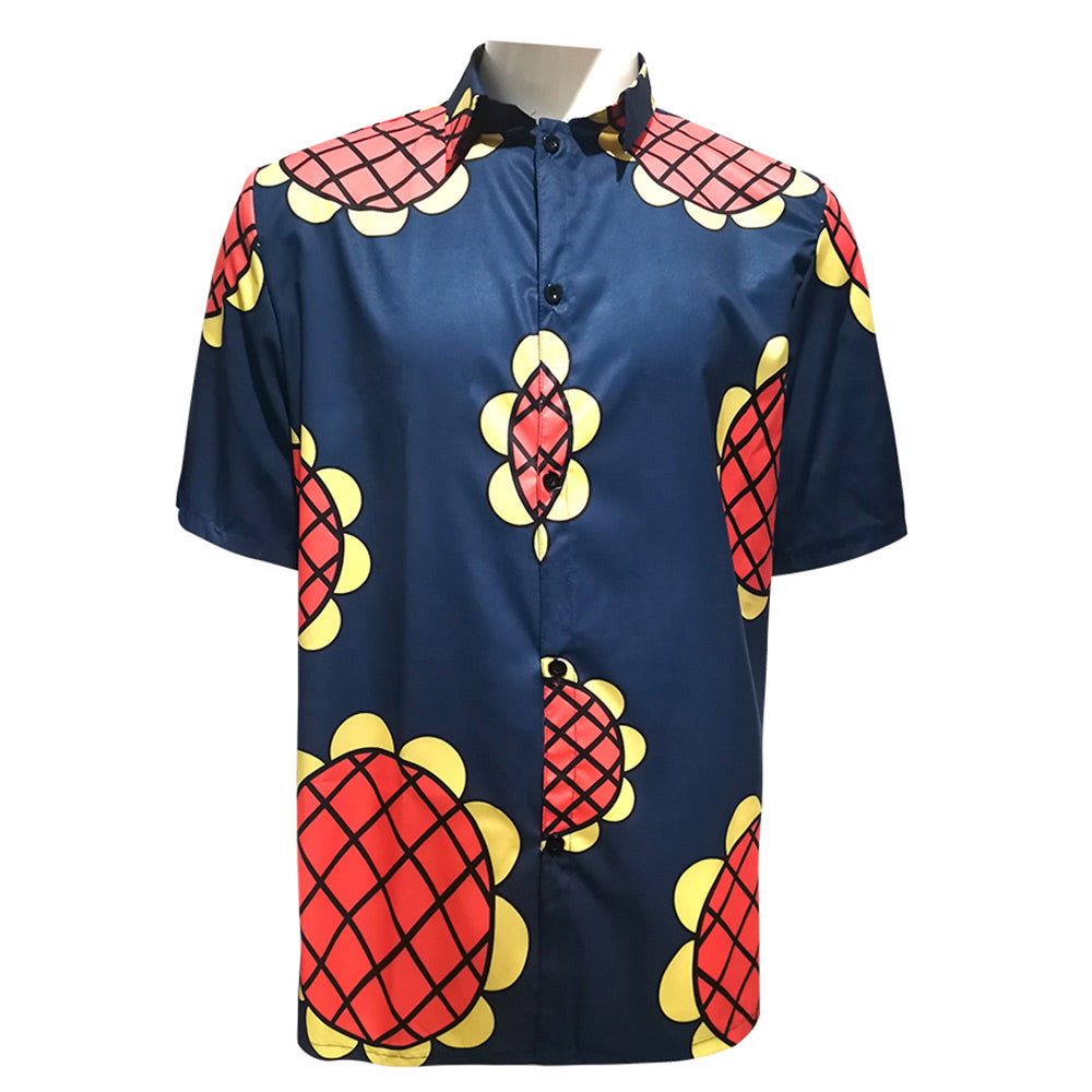 One Piece Dressrosa Arc Luffy Sunflower Chemise Cosplay Costume
