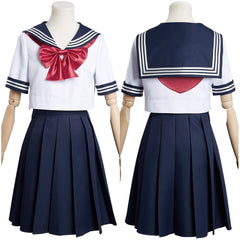 Akebi-chan no Sērāfuku à Manches Courtes Cosplay Costume