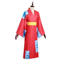 One Piece Wano Country  Monkey D. Luffy Kimono Cosplay Costume