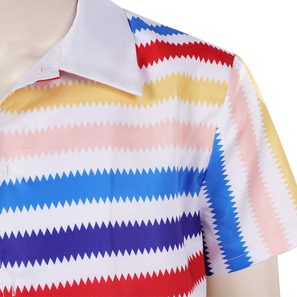 Enfant Film Rainbow Arc-en-ciel 1964 Ken Chemise Cosplay Costume