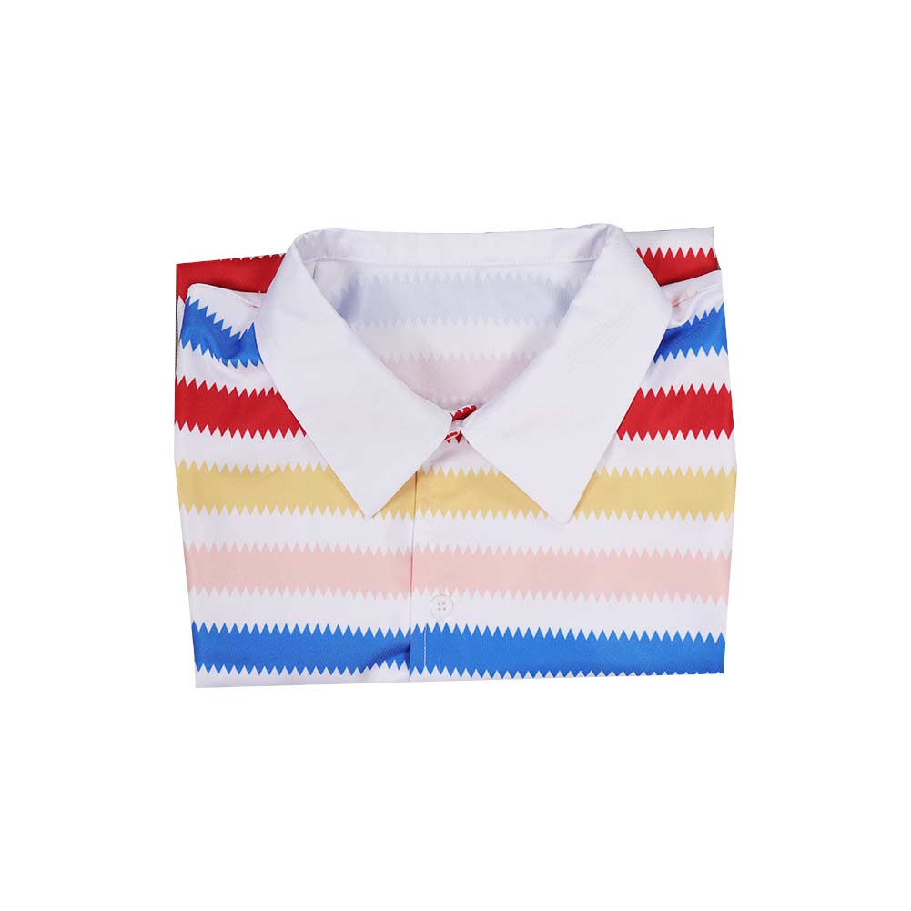 Enfant Film Rainbow Arc-en-ciel 1964 Ken Chemise Cosplay Costume