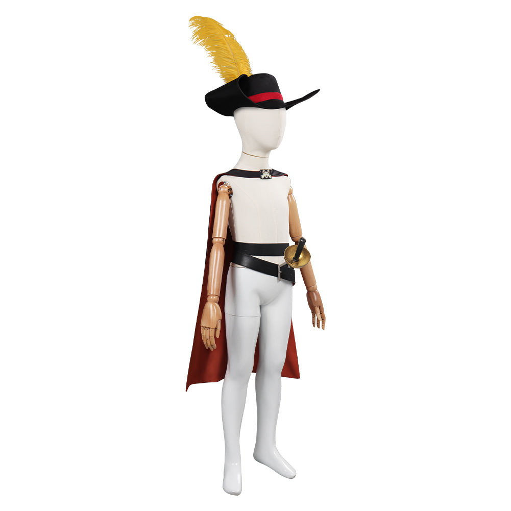 Enfant Le Chat potté Puss in Boots Tenue Cosplay Costume