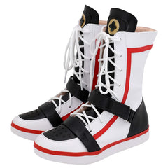 Twisted Wonderland Deuce Spade  Bottes Halloween Carnaval Cosplay Chaussures