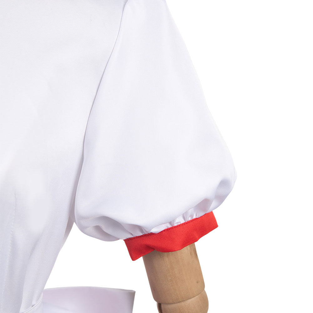 Film Adulte Super Mario Bros Chef Princess Peach Cosplsy Costume