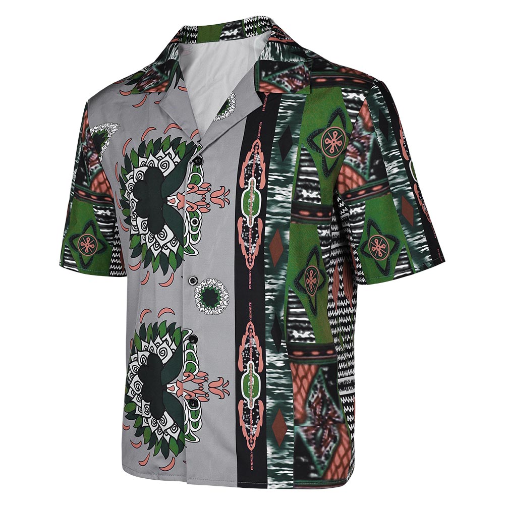 Film Bar Routier(2024) Dalton Chemise Imprimée Cosplay Costume