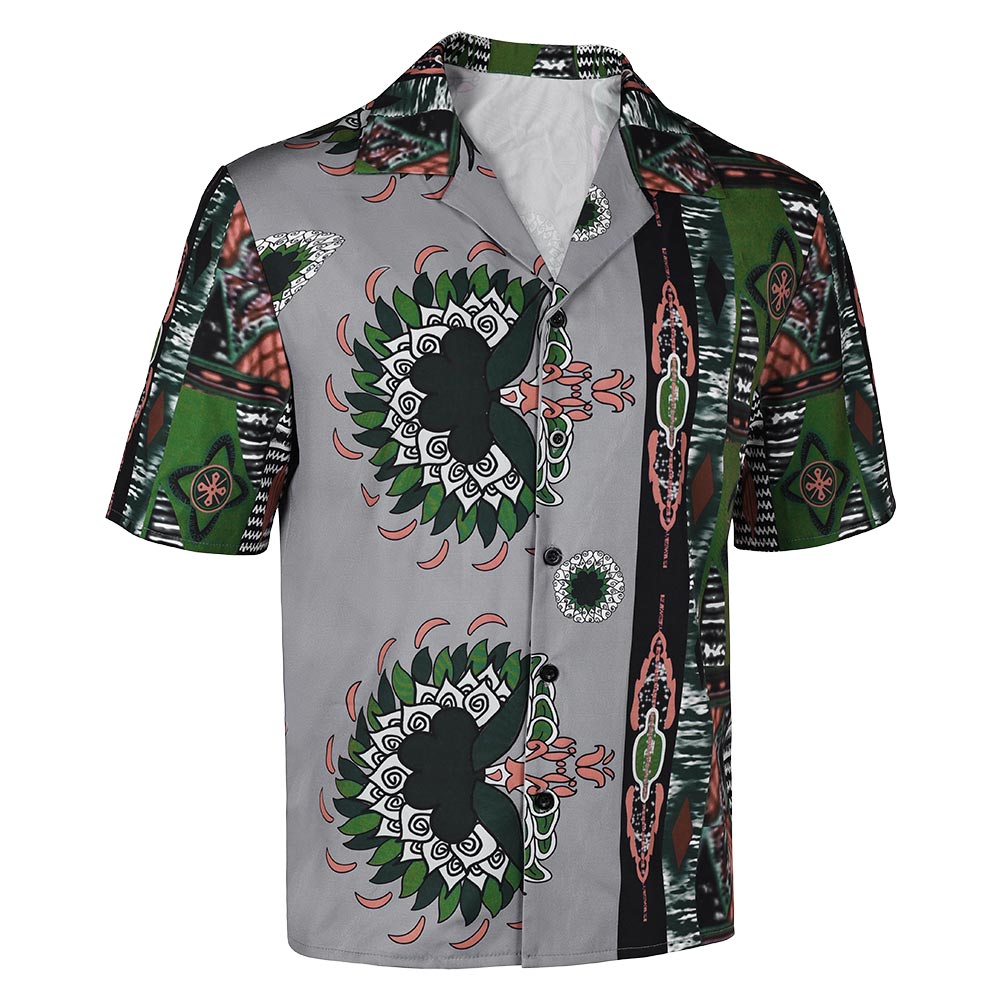 Film Bar Routier(2024) Dalton Chemise Imprimée Cosplay Costume