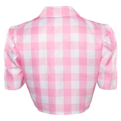 Film Barbie Gilet à Manches Courtes Femme Cosplay Costume