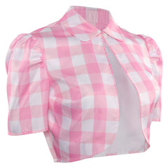 Film Barbie Gilet à Manches Courtes Femme Cosplay Costume