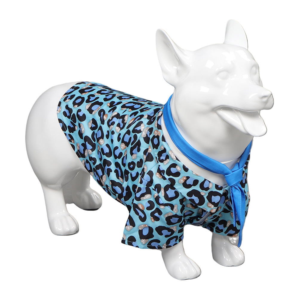 Film Barbie Ken Chemise Imprimée Bleu Costume Pour Animal