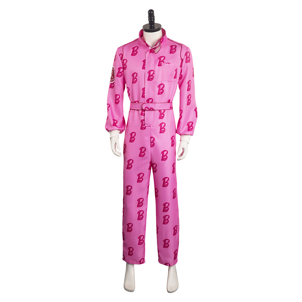 Film Barbie Ken Rose Combinaison Homme Cosplay Costume
