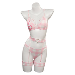 Film Barbie Margot Robbie Barbie Bunny Girl Cosplay Costume