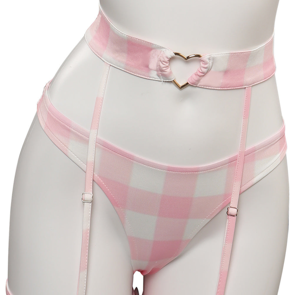 Film Barbie Margot Robbie Barbie Bunny Girl Cosplay Costume