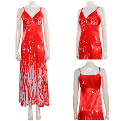 Film Carrie White Femme Robe Cosplay Costume Halloween