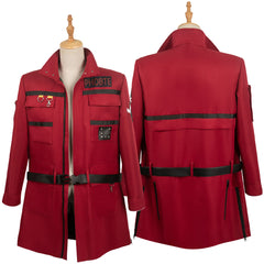 Film Ghostbusters 2024 Phoebe Spengler Veste Rouge Cosplay Costume