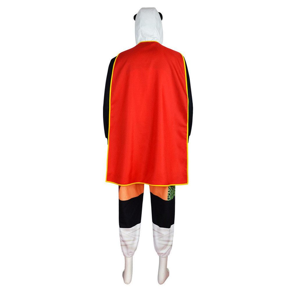 Film Kung Fu Panda 4(2024) Po Pyjama+Cape Cosplay Costume