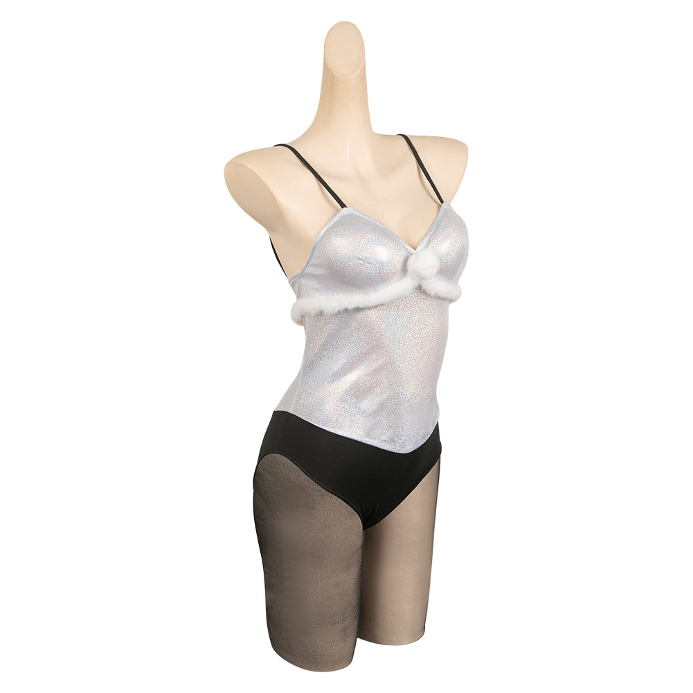 Film Mean Girls(2024) Regina George Set de Lapin Blanc Cosplay Costume