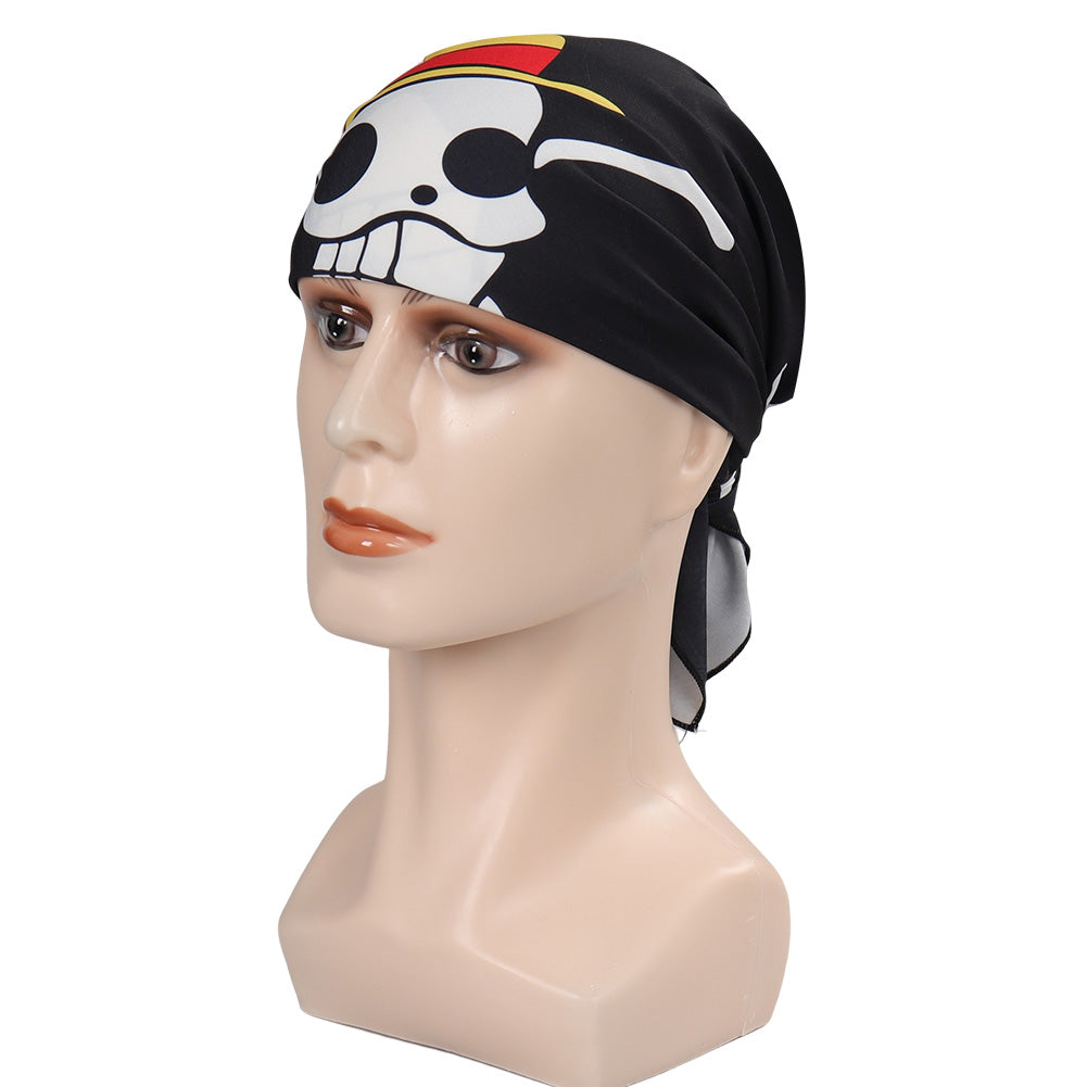 Film One Piece: Red Luffy Bandeaux Pirate Accessorie