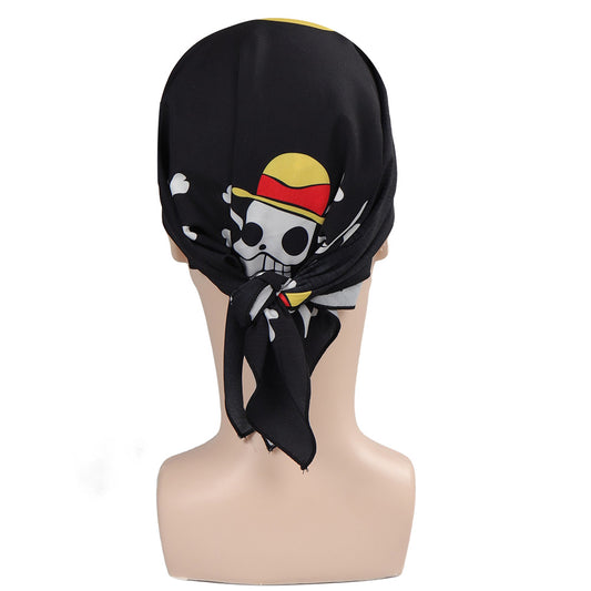 Film One Piece: Red Luffy Bandeaux Pirate Accessorie