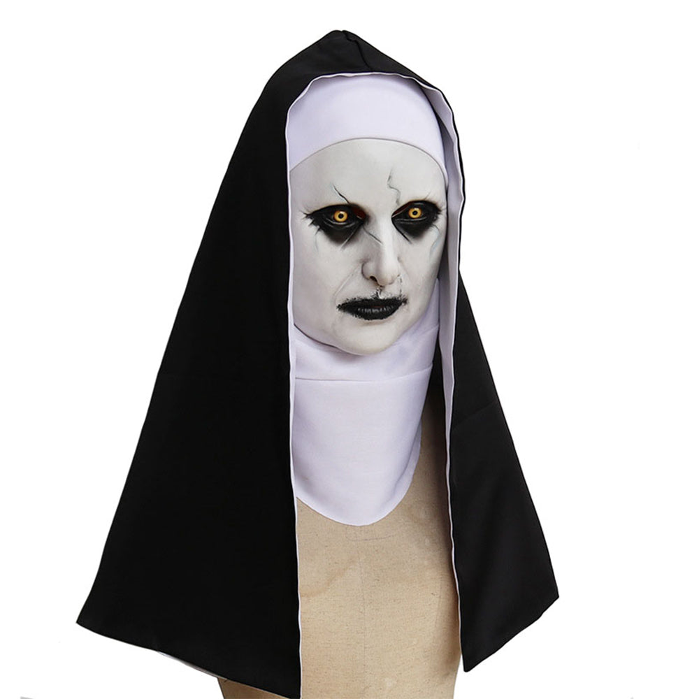 Film The Nun 2 Cosplay Masque en Latex
