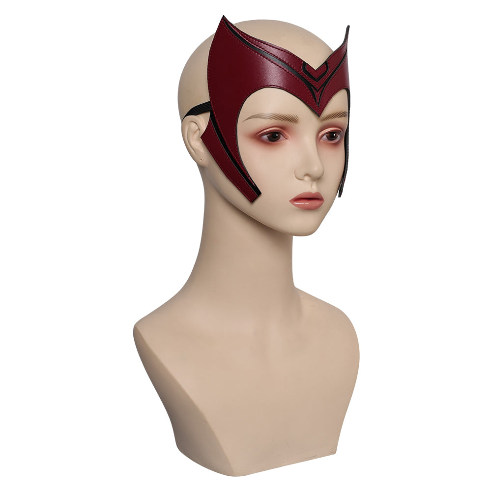 Film What If Saison 2(2023) Scarlet Witch Coiffe Rouge Cosplay