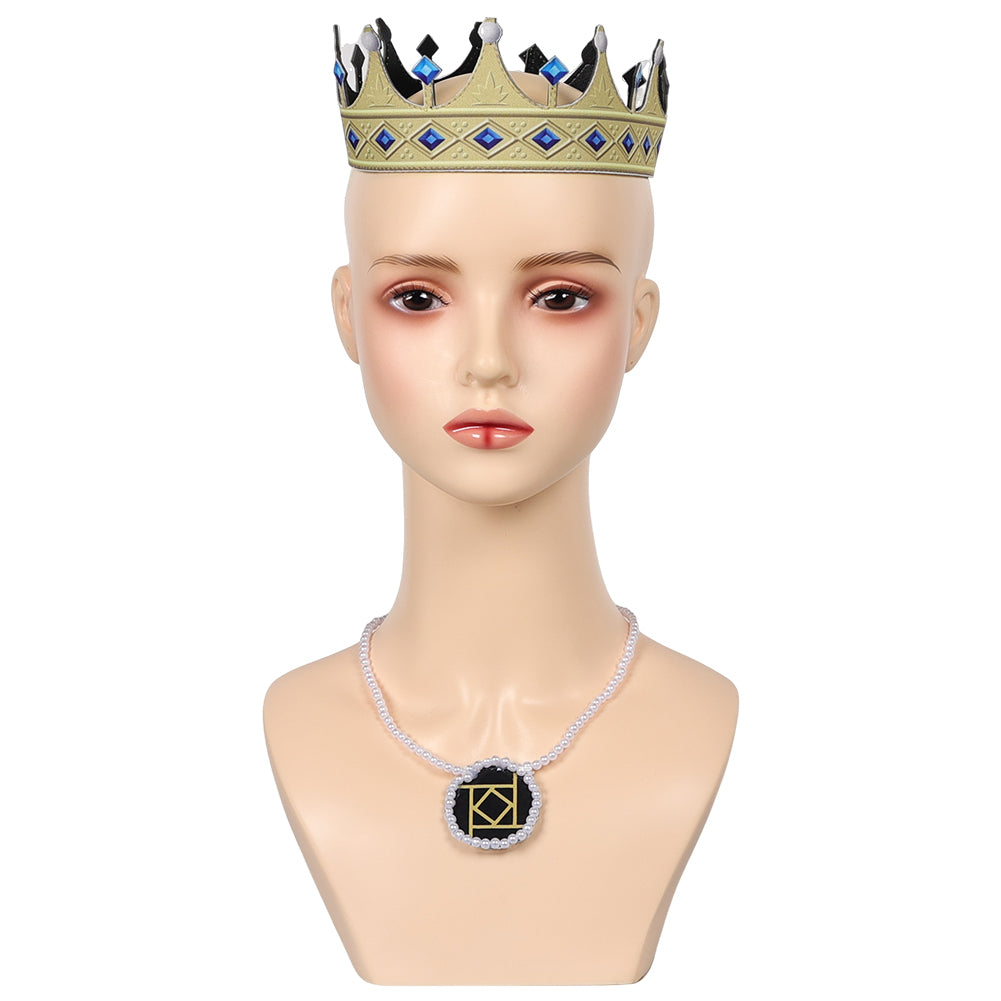 Film Wish(2023) Queen Amaya Coiffes+Colliers Cosplay Accessoire