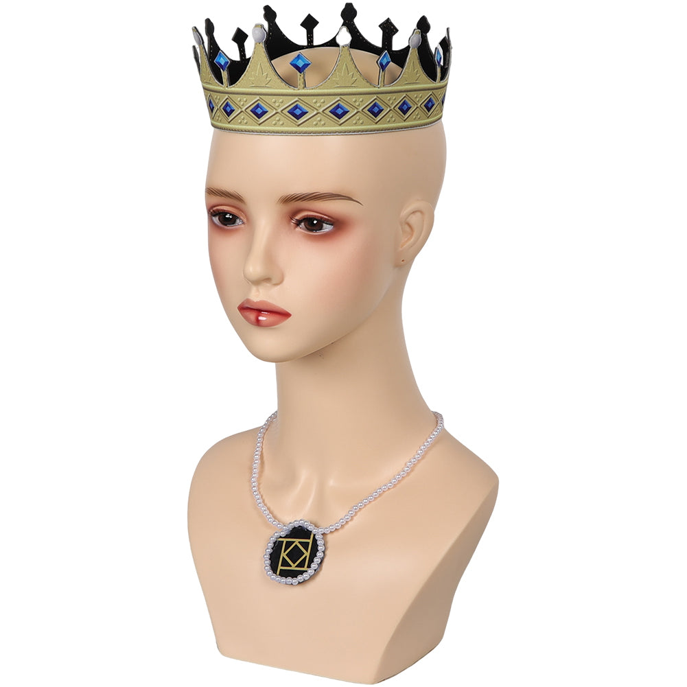 Film Wish(2023) Queen Amaya Coiffes+Colliers Cosplay Accessoire