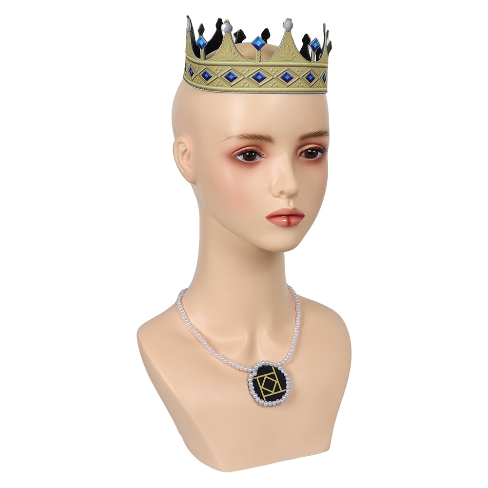 Film Wish(2023) Queen Amaya Coiffes+Colliers Cosplay Accessoire